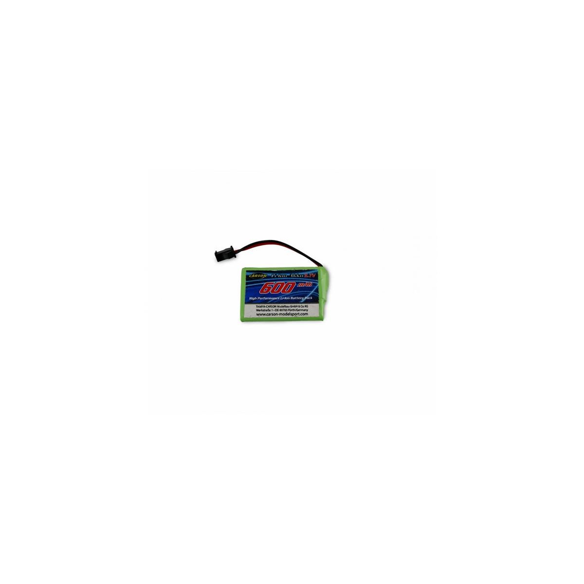 Carson 608239 3,7V/600mAh LiION Akku: 907337/47 JST...