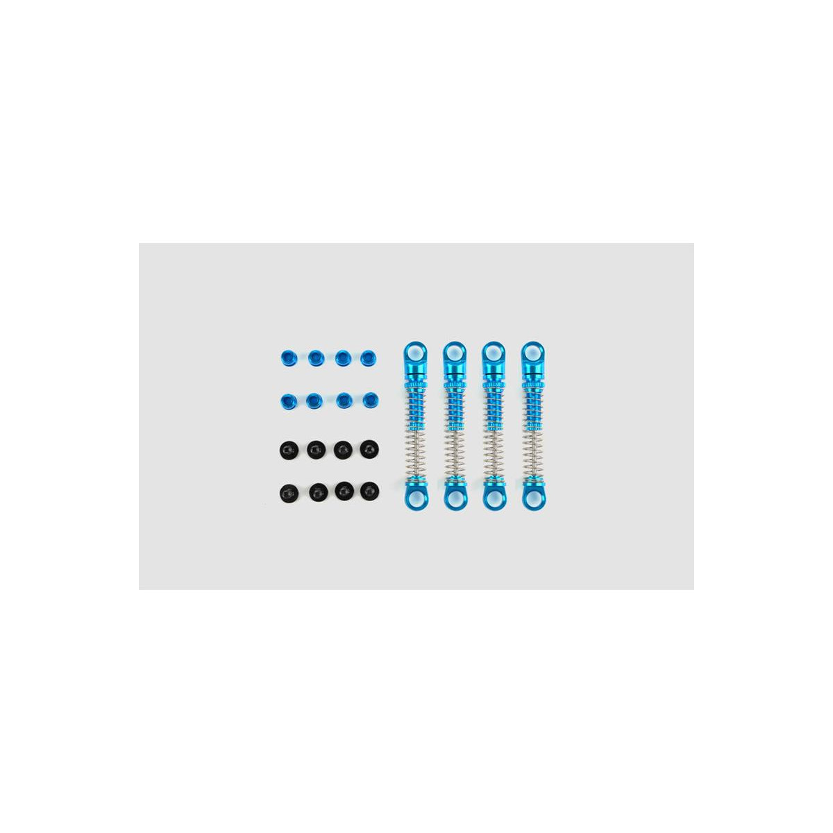 CARISMA RC - MSA -1E Alum Ölschocks Set (blau) CA-16314