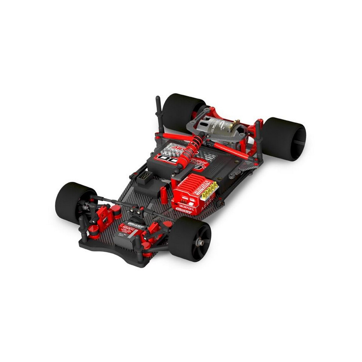 Team Corally - SSX -12 Car Kit - Chassis Ohn Elektronik,...