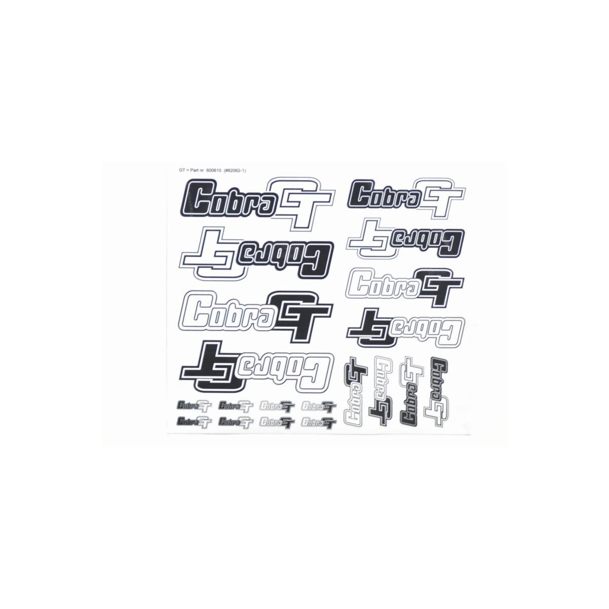 Serpent | Decal sheet S811 GT SER600610