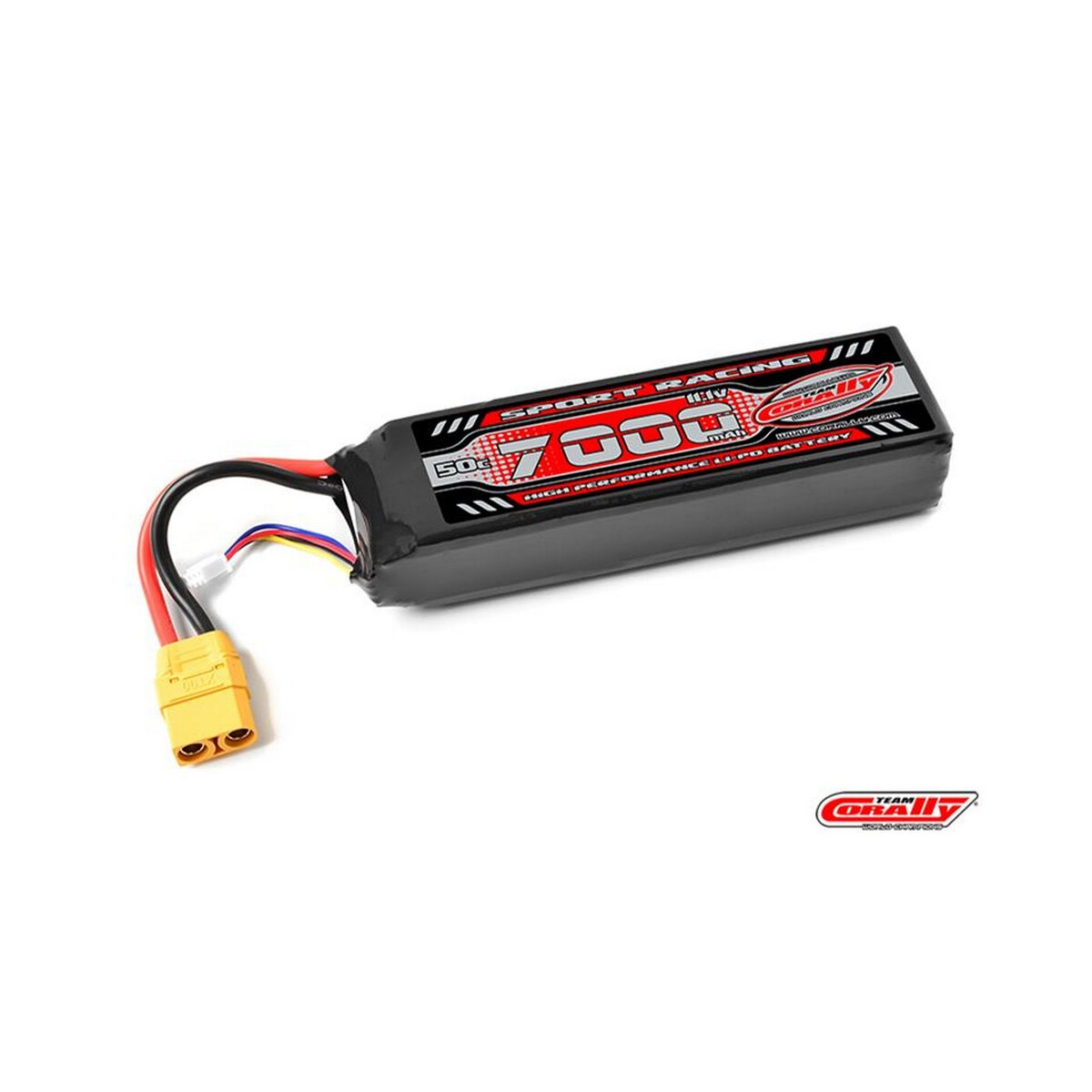 Team Corally - Sport Racing 50c - 7000mah - 3S - 11,1V -...