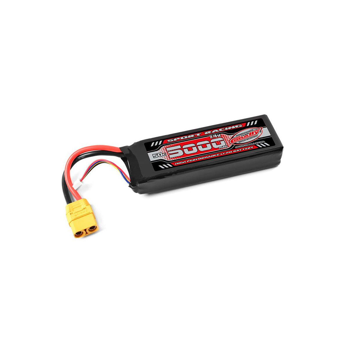 Team Corally - Power Racing 50c - 5000mah - 2S - 7,4V -...