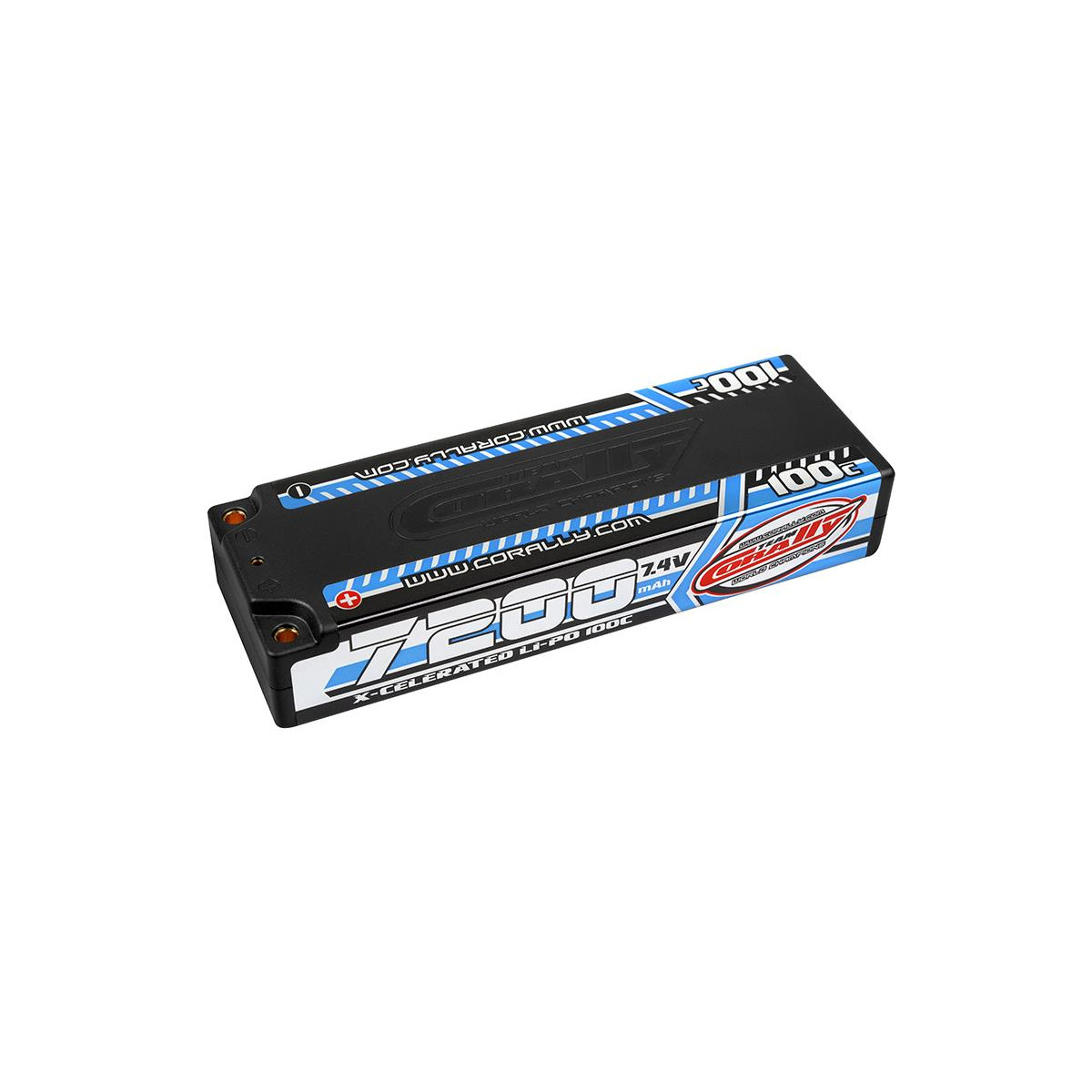 Team Corally - X -Celerated 100C Lipo -Batterie - 7200...