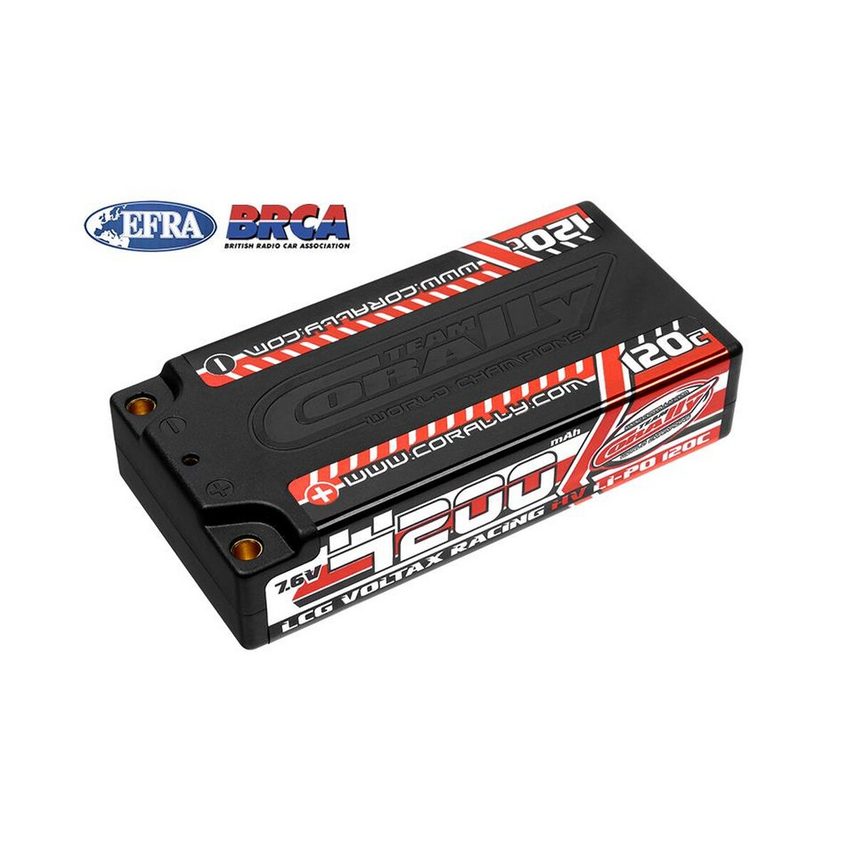 Team Corally - Voltax 120C Lipo HV -Batterie - 4200 mAh -...