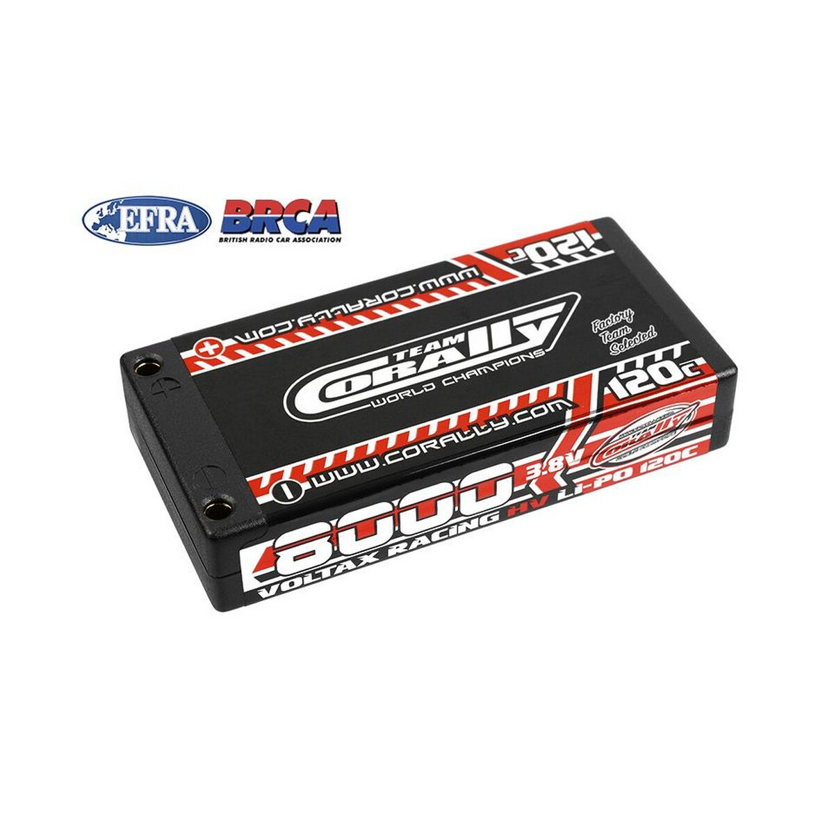 Team Corally - Voltax 120c Lipo HV -Batterie - 8000 mAh -...