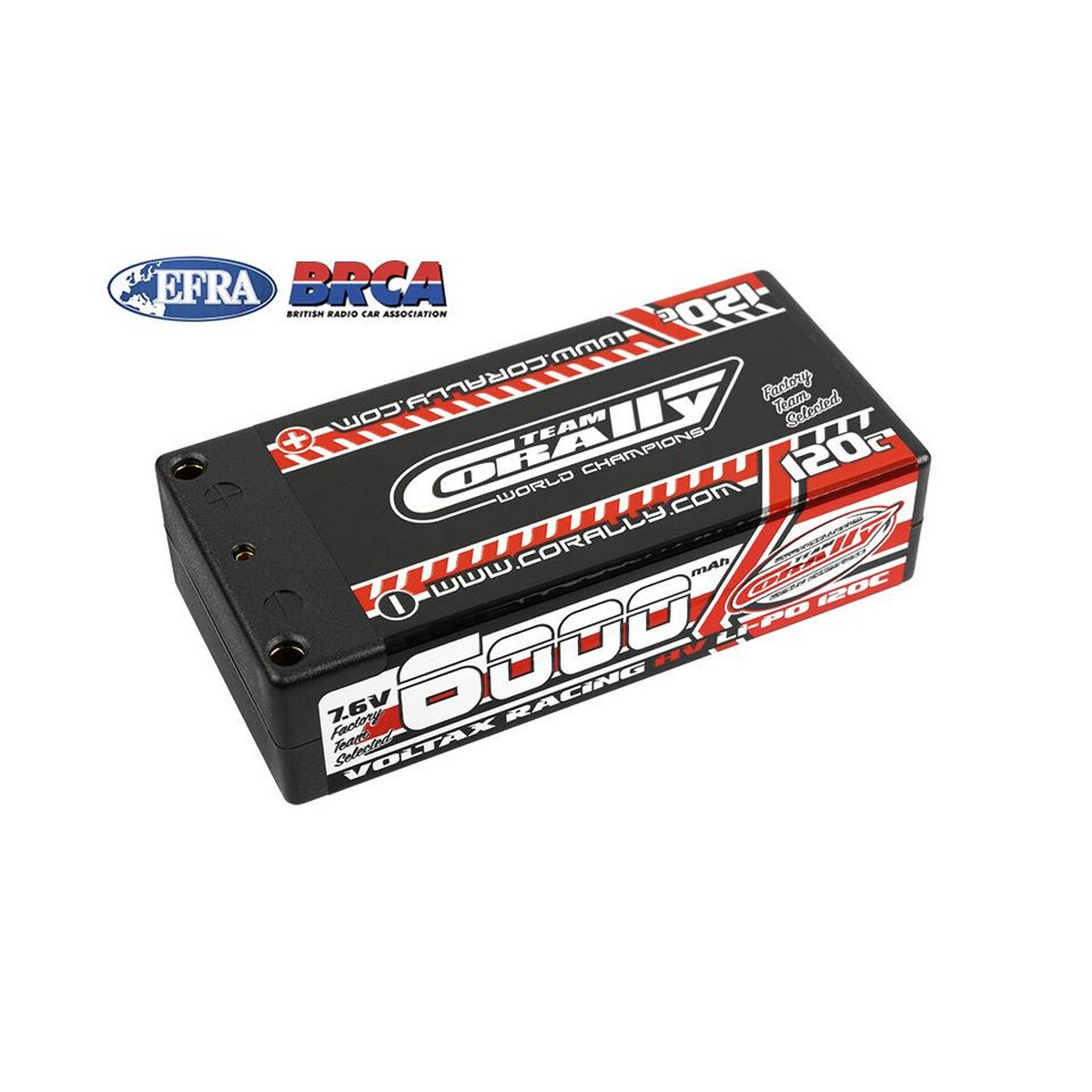 Team Corally - Voltax 120C Lipo HV -Batterie - 6000 mAh -...