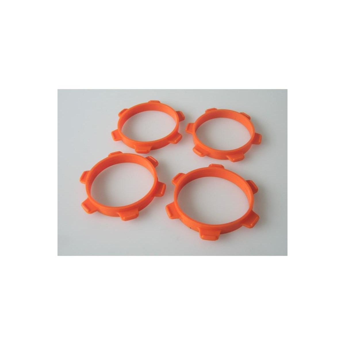 Serpent | Tire mounting band 1/8 buggy orange (4) SER600631