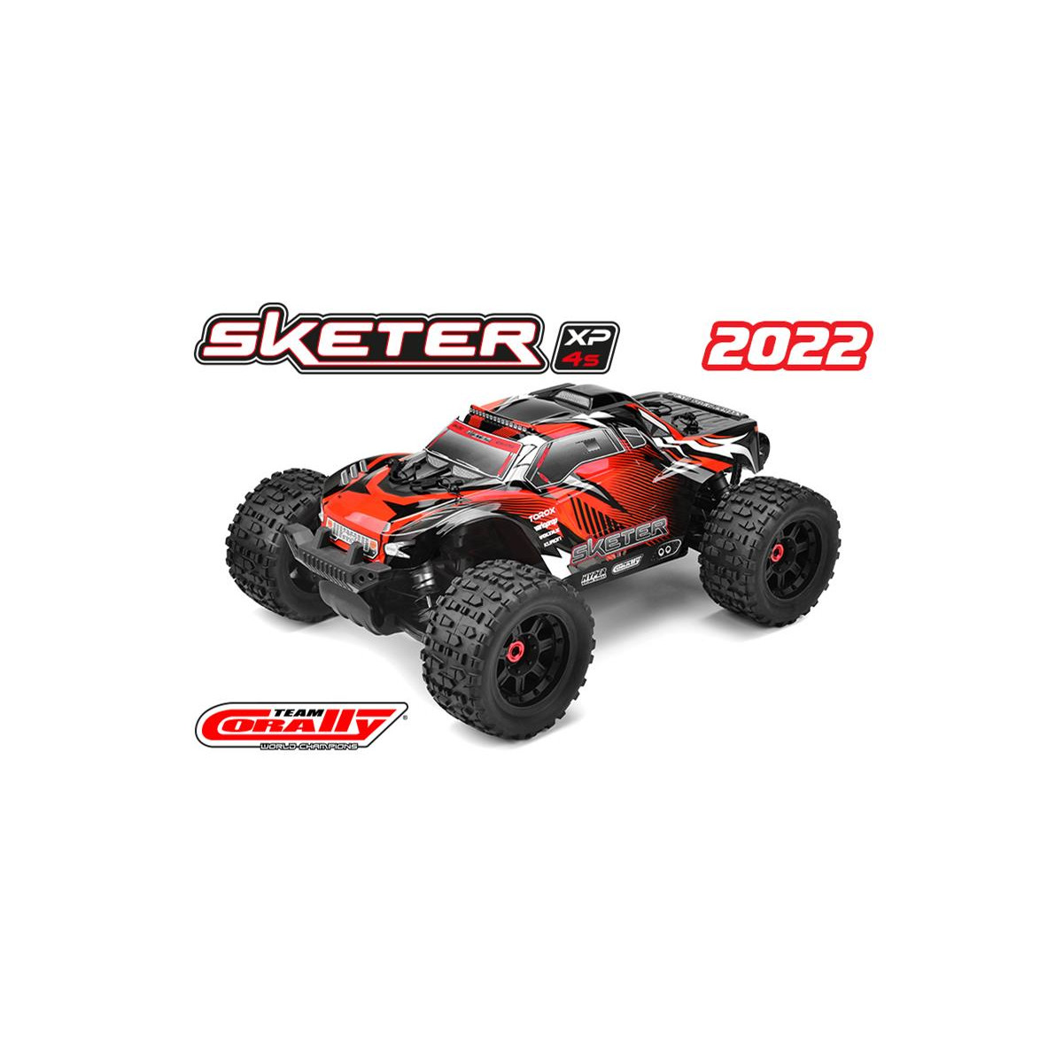 Team Corally - Sketer - XL4S Monster Truck EP - RTR -...