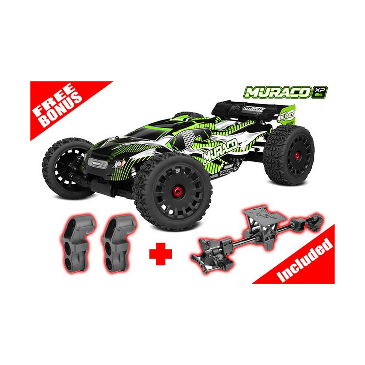 Team Corally - Muraco XP 6s - 1/8 Truggy LWB - Bonus...