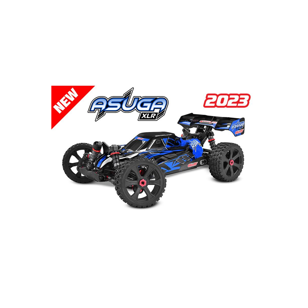 Team Corally - ASUGA XLR 6S - RTR - Blau - bürstener...