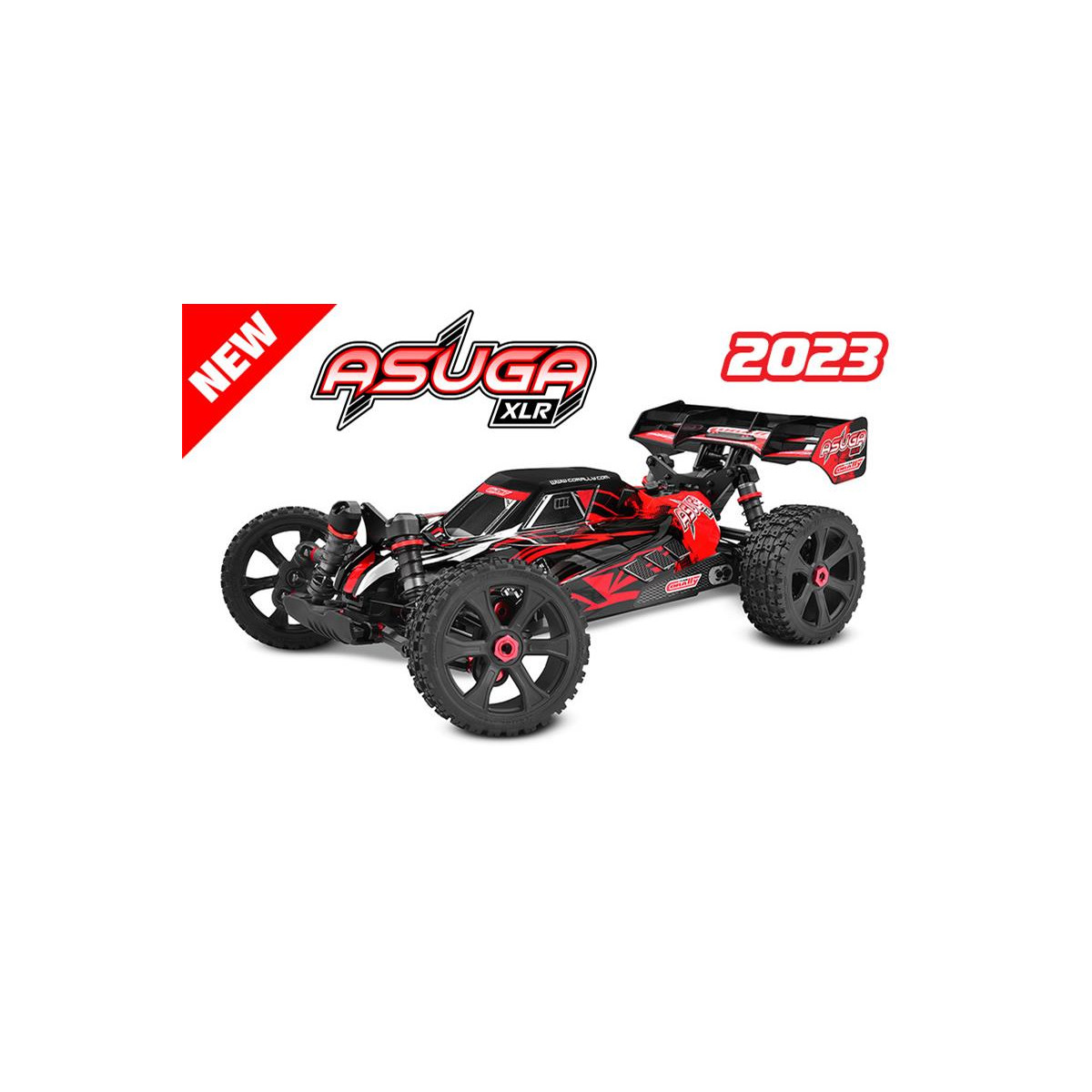 Team Corally - ASUGA XLR 6S - RTR - Rot -...