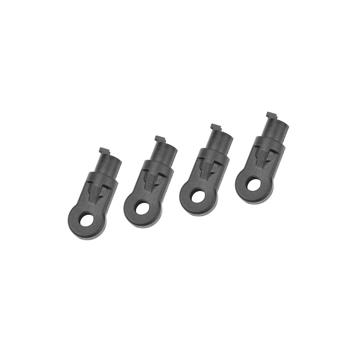 Team Corally - HD Shock End - Long - Composite - 4 PCs...