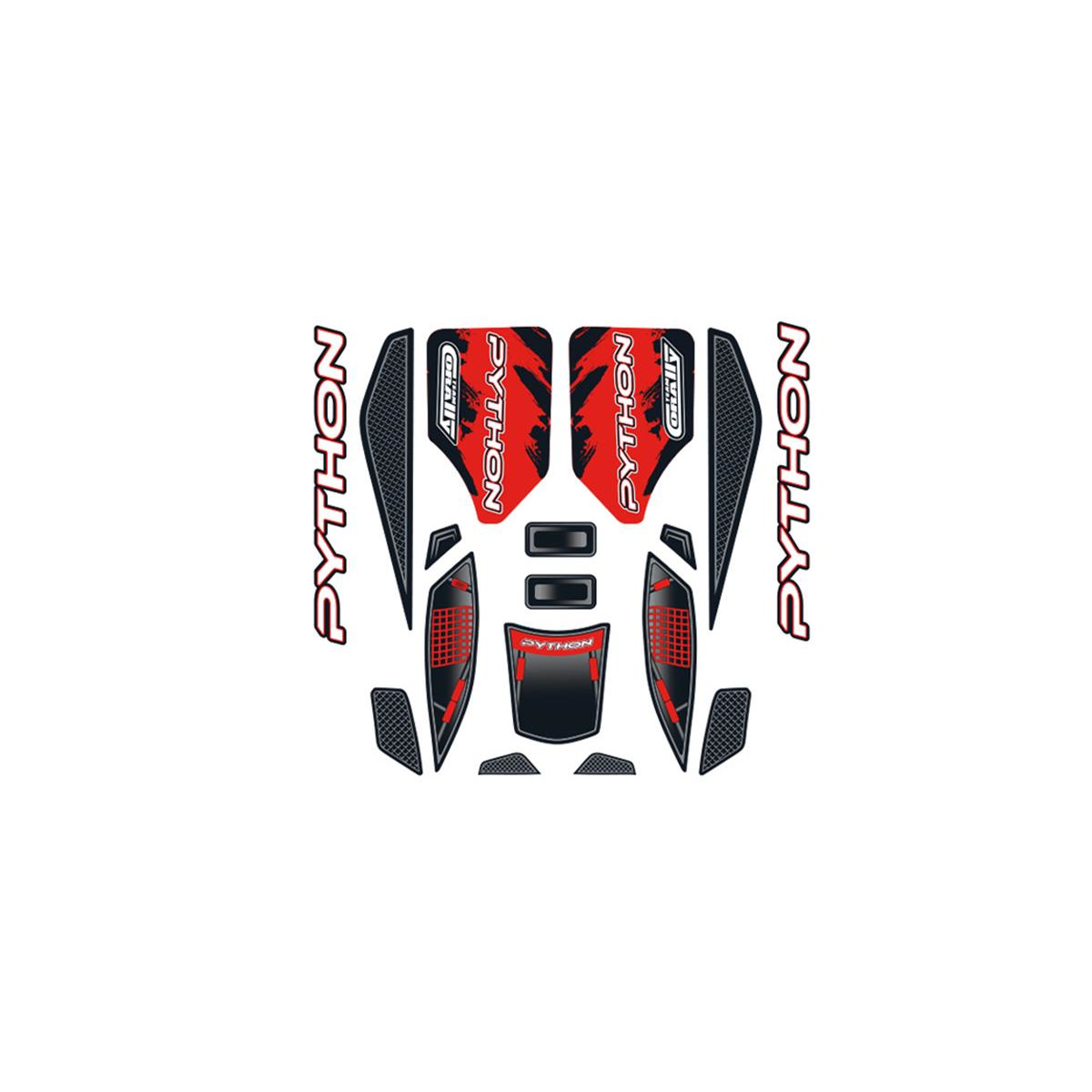 Team Corally - Body Decal Sheet - Python XP 6s - 2021 - 1...