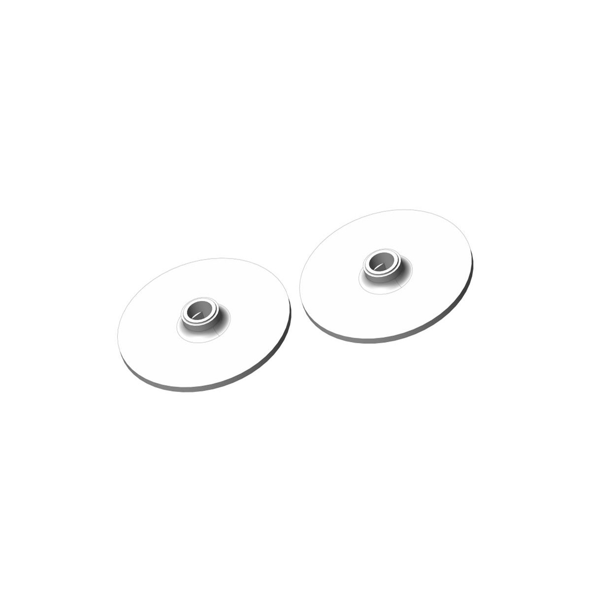 Team Corally - Slipper Clutch Plate - Aluminium - 2 PCs...