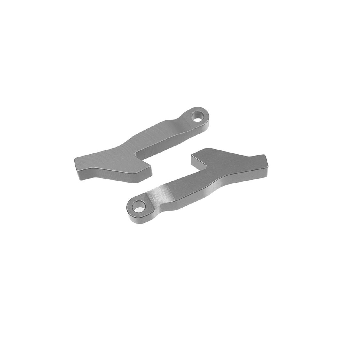 Team Corally - Aluminiumhebel - Heck - Silber - 2 PCs...