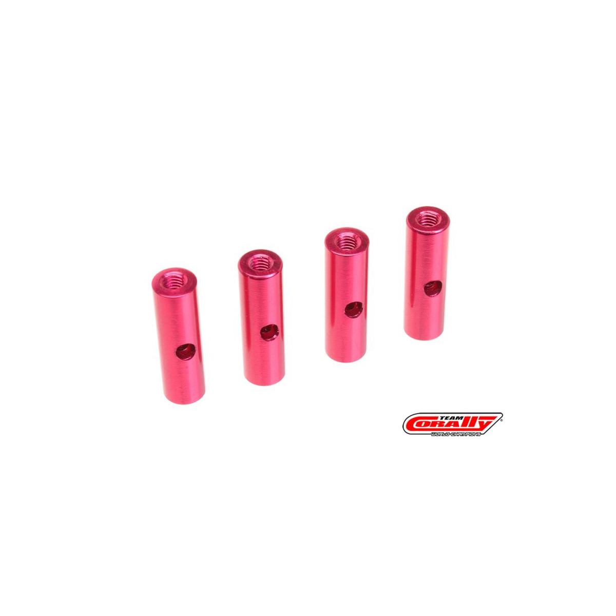 Team Corally - Aluminium Servo Post 4 PCs C-00130-091