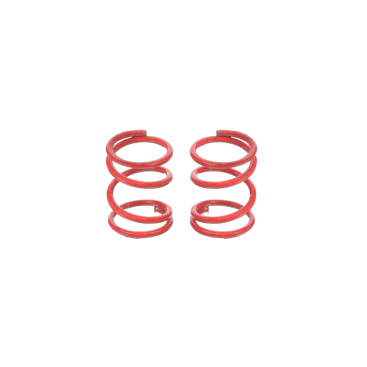 Team Corally - Frontfeder -Spulen - rot 0,4 mm - Soft - 2...