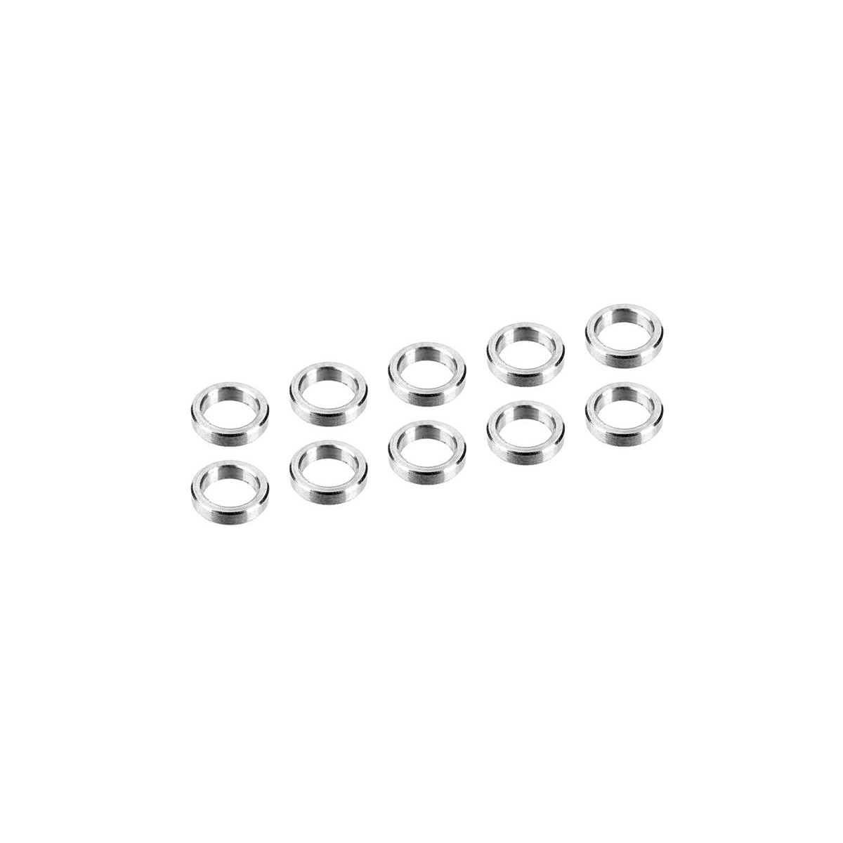 Team Corally - Alaun. Shim Ring - ID 3mm - OD 4mm - 1,0...