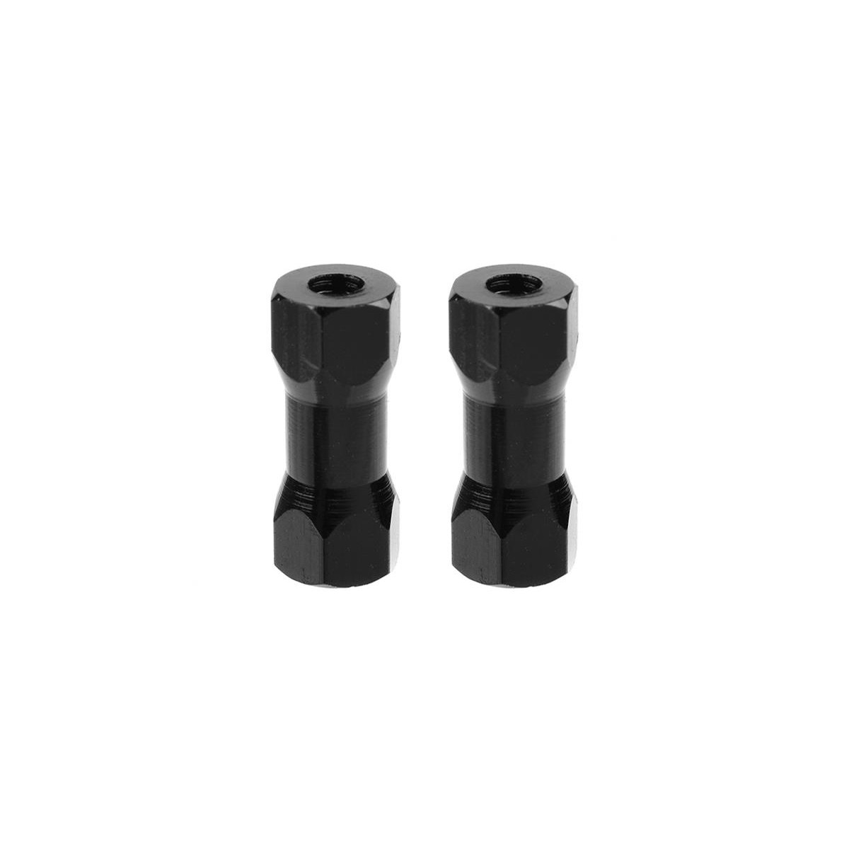 Team Corally - Chassis Post - 15mm - M3 - Schwarz - 2 PCs...