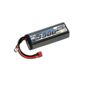 ANTIX by LRP 5900 - 7.4V - 50C LiPo Car Hardcase - T-Plug...