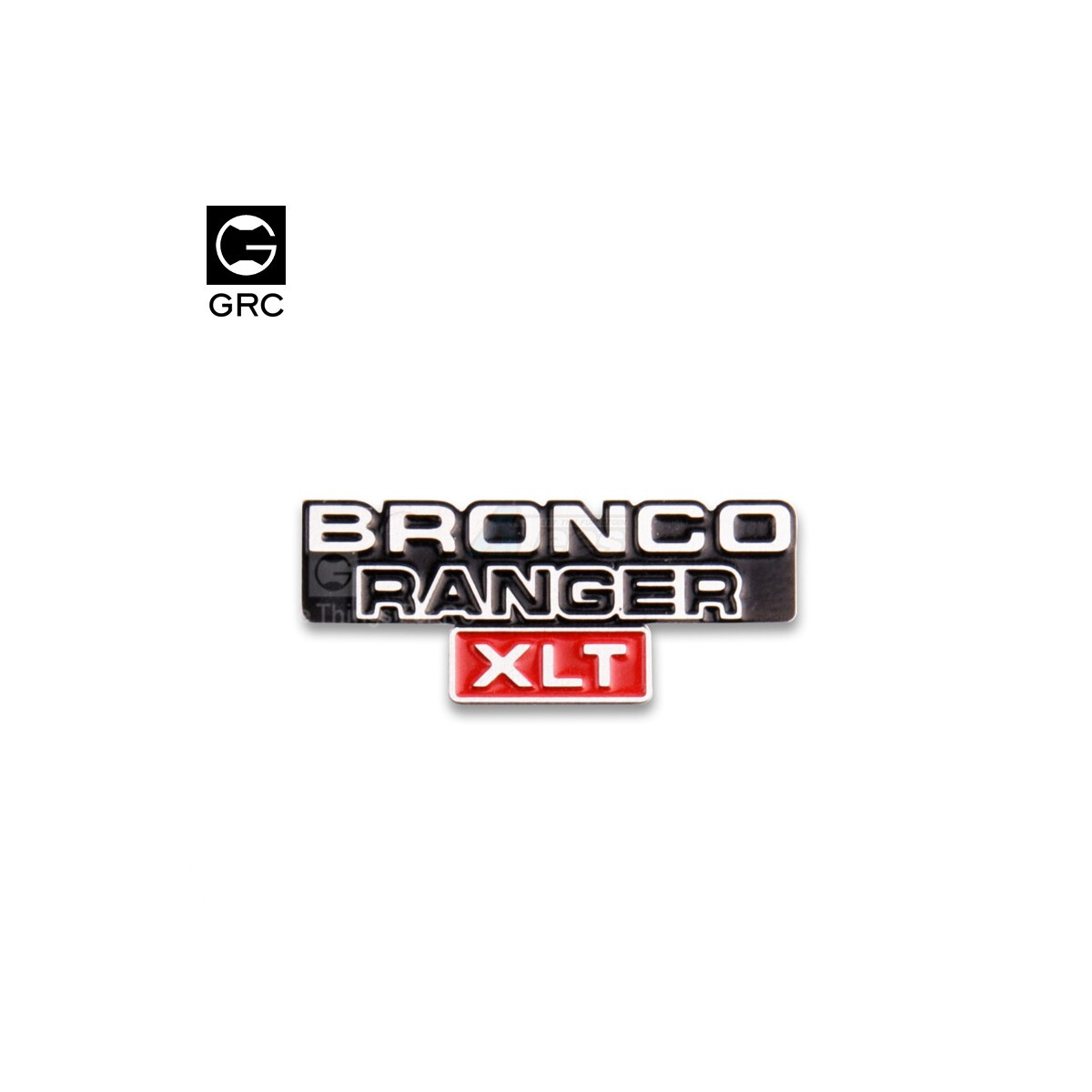 GRC Side Front Color Metal Logo for Traxxas TRX4 Bronco...