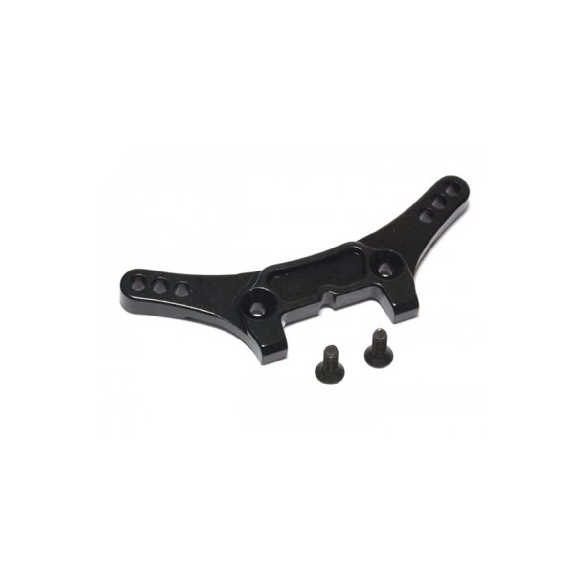 Boom Racing Aluminum Front Shock Tower - 1 Pc Black for...