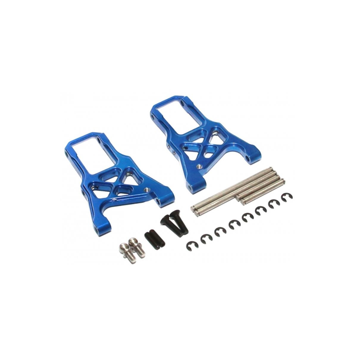 Boom Racing Aluminum Front Arm With Screws - 1 Pair Blue...