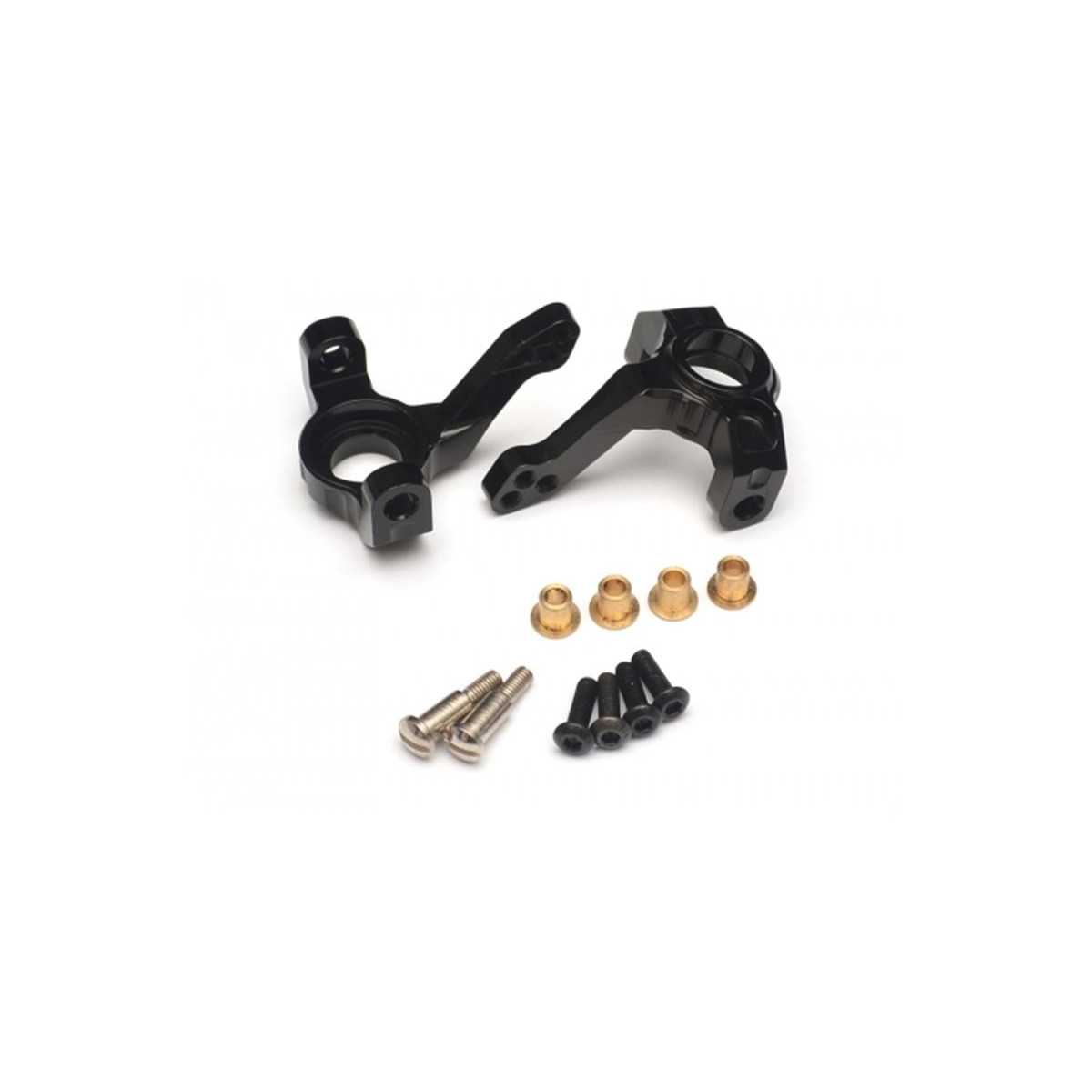 Boom Racing Aluminum Steering Knuckles - 2 Pcs Black...