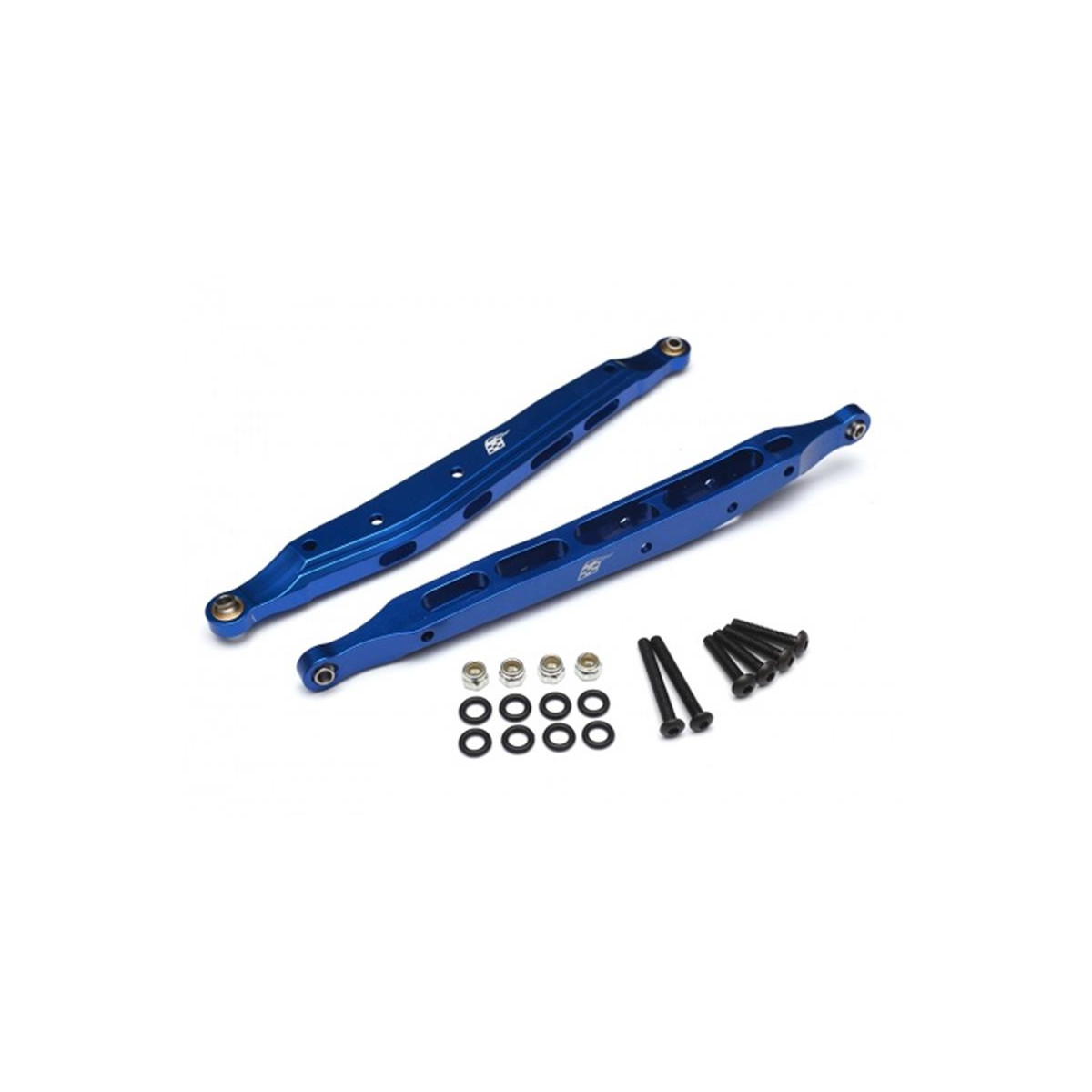 Boom Racing Aluminum Rear Lower Links - 1 Pair Blue for...