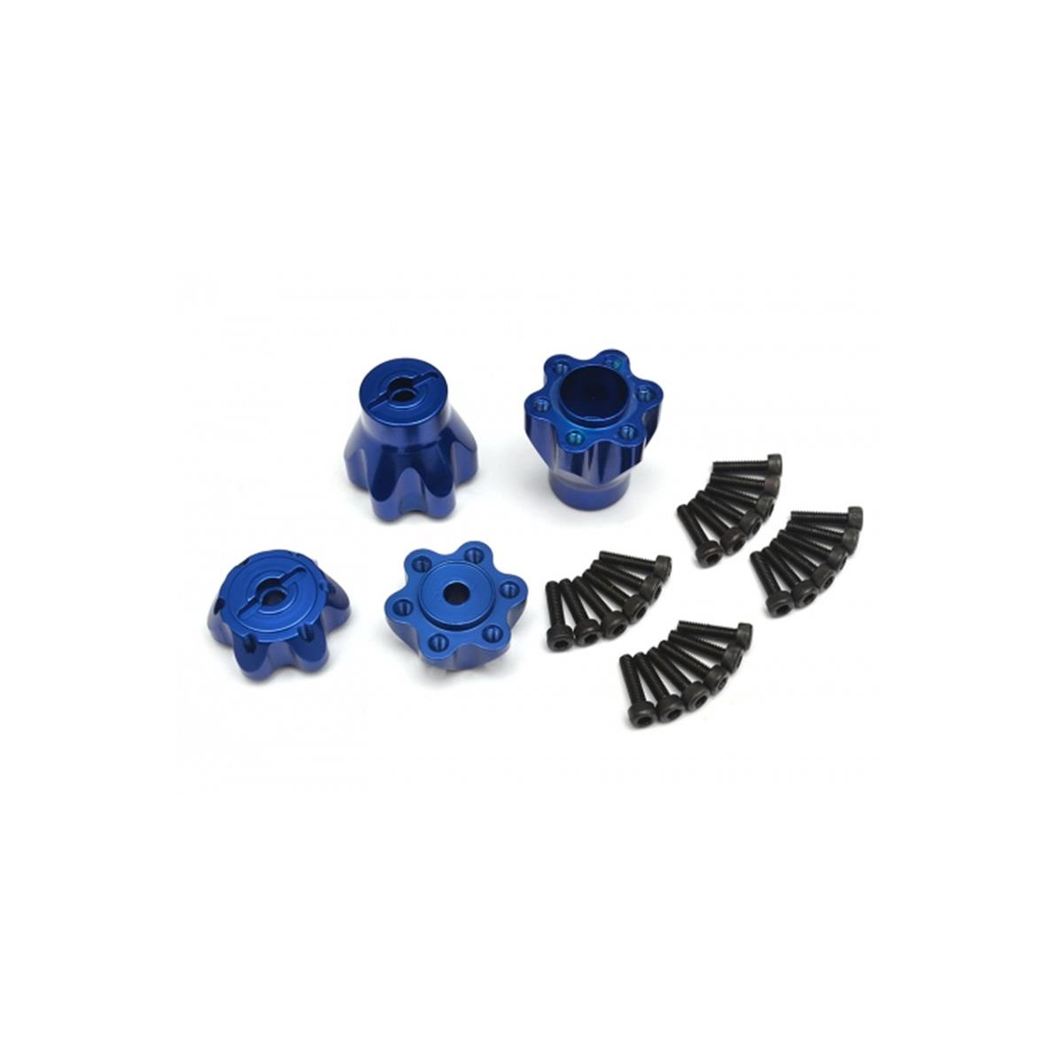 Boom Racing Aluminum Front & Rear Wheel Hub Adapters...