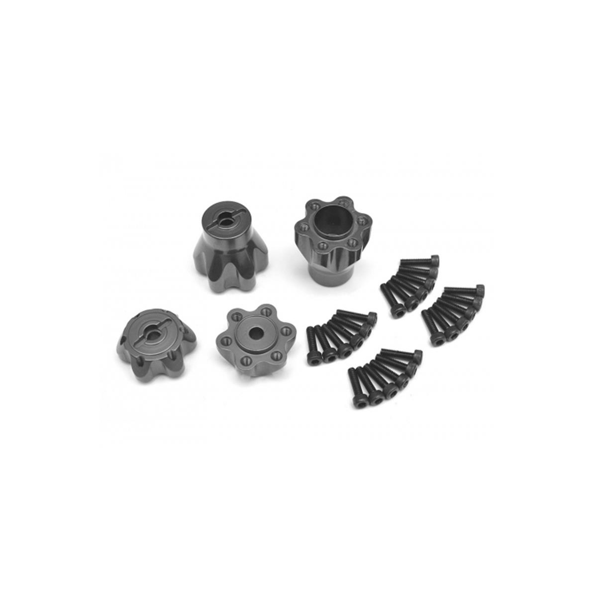 Boom Racing Aluminum Front & Rear Wheel Hub Adapters...