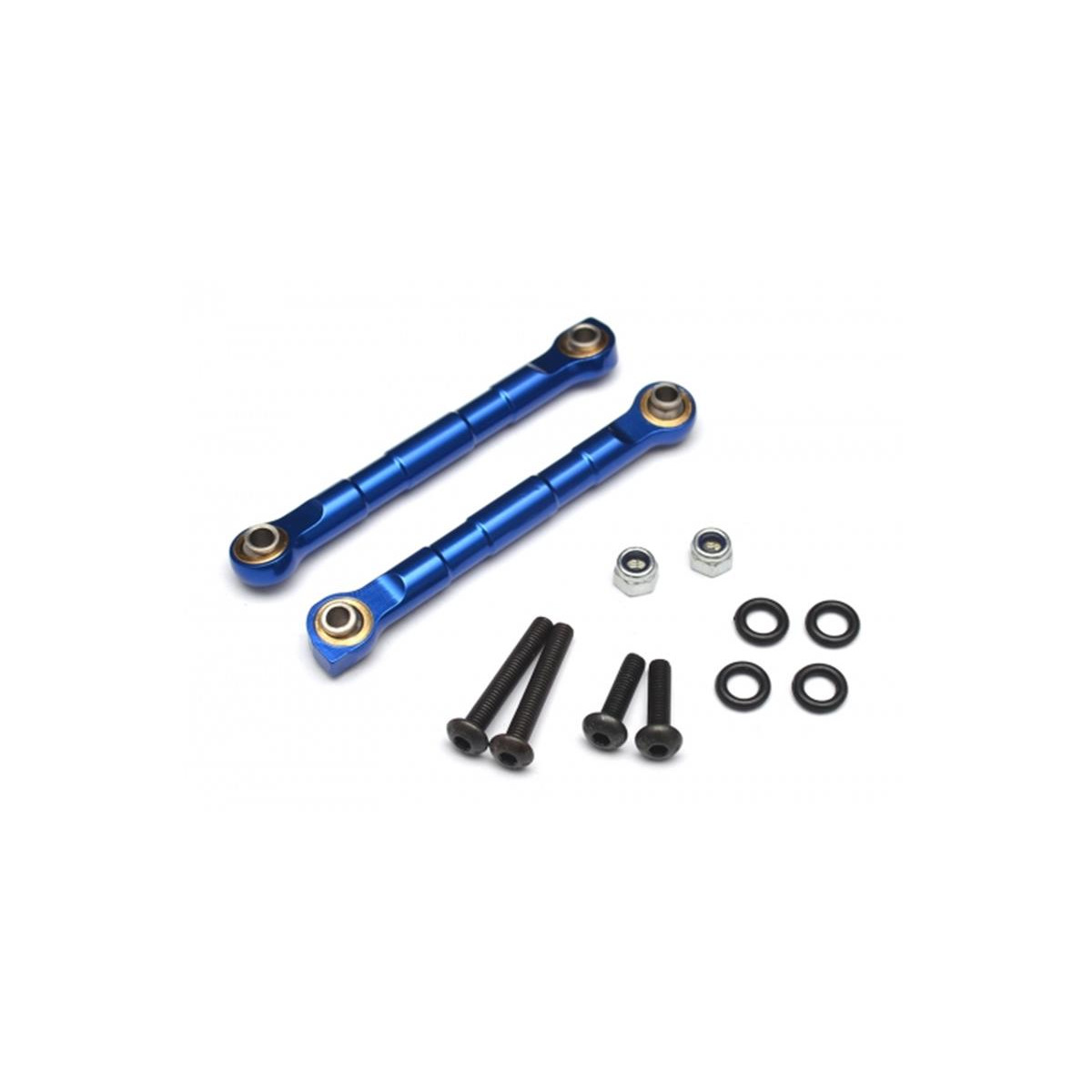 Boom Racing Aluminum Anti-Sway Bar Links - 1 Pair Blue...