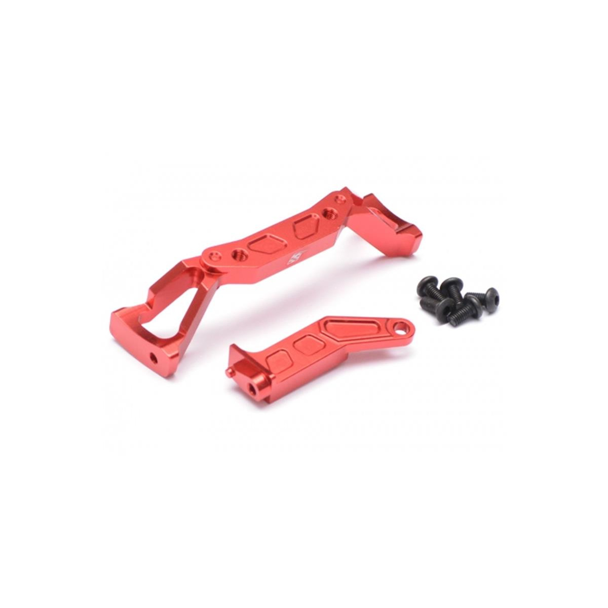 Boom Racing Aluminium Front Frame Brace Red for Axial...