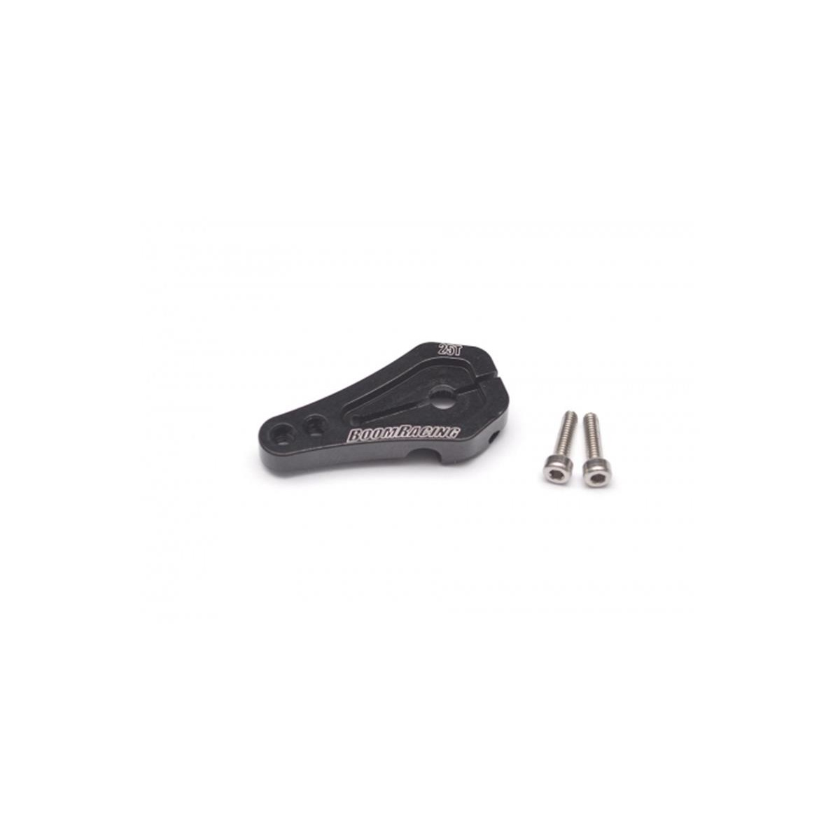 Boom Racing Aluminum Low Profile Servo Horn 25T Black...