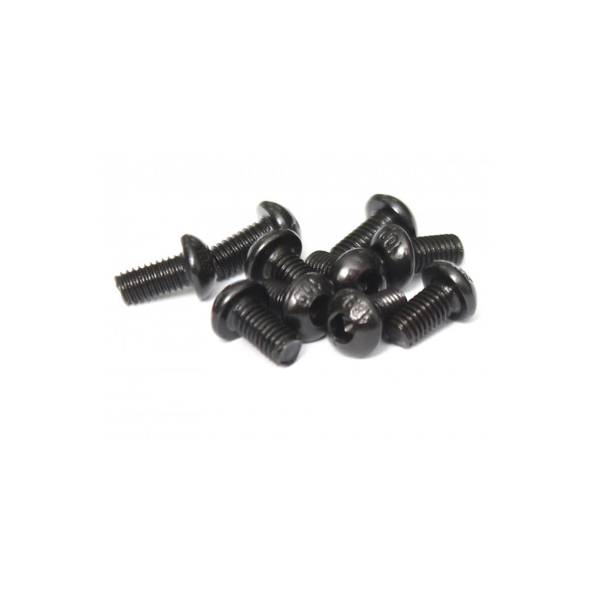 Boom Racing M3x6mm Round Head 12.9 Grade Nickel Plated...