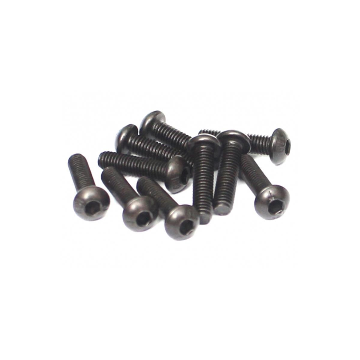 Boom Racing M3x12mm Round Head 12.9 Grade Nickel Plated...