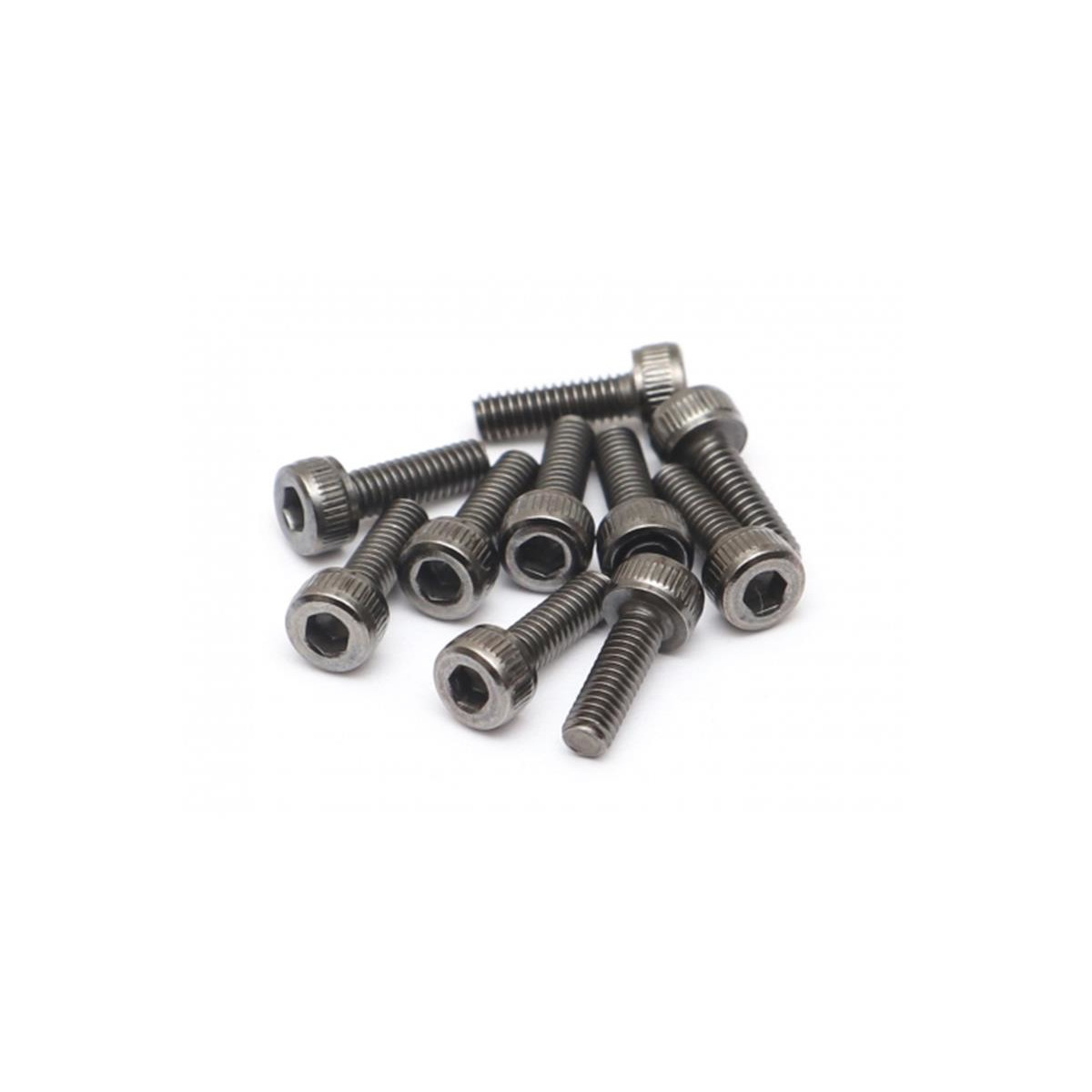 Boom Racing M2.5x8mm Socket Cap Screw 12.9 Grade Nickel...