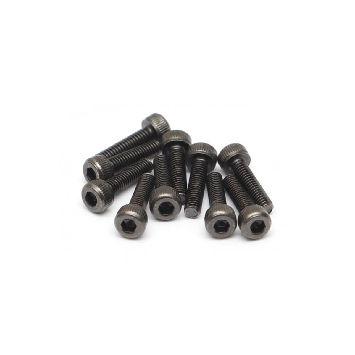 Boom Racing M2.5x10mm Socket Cap Screw 12.9 Grade Nickel...