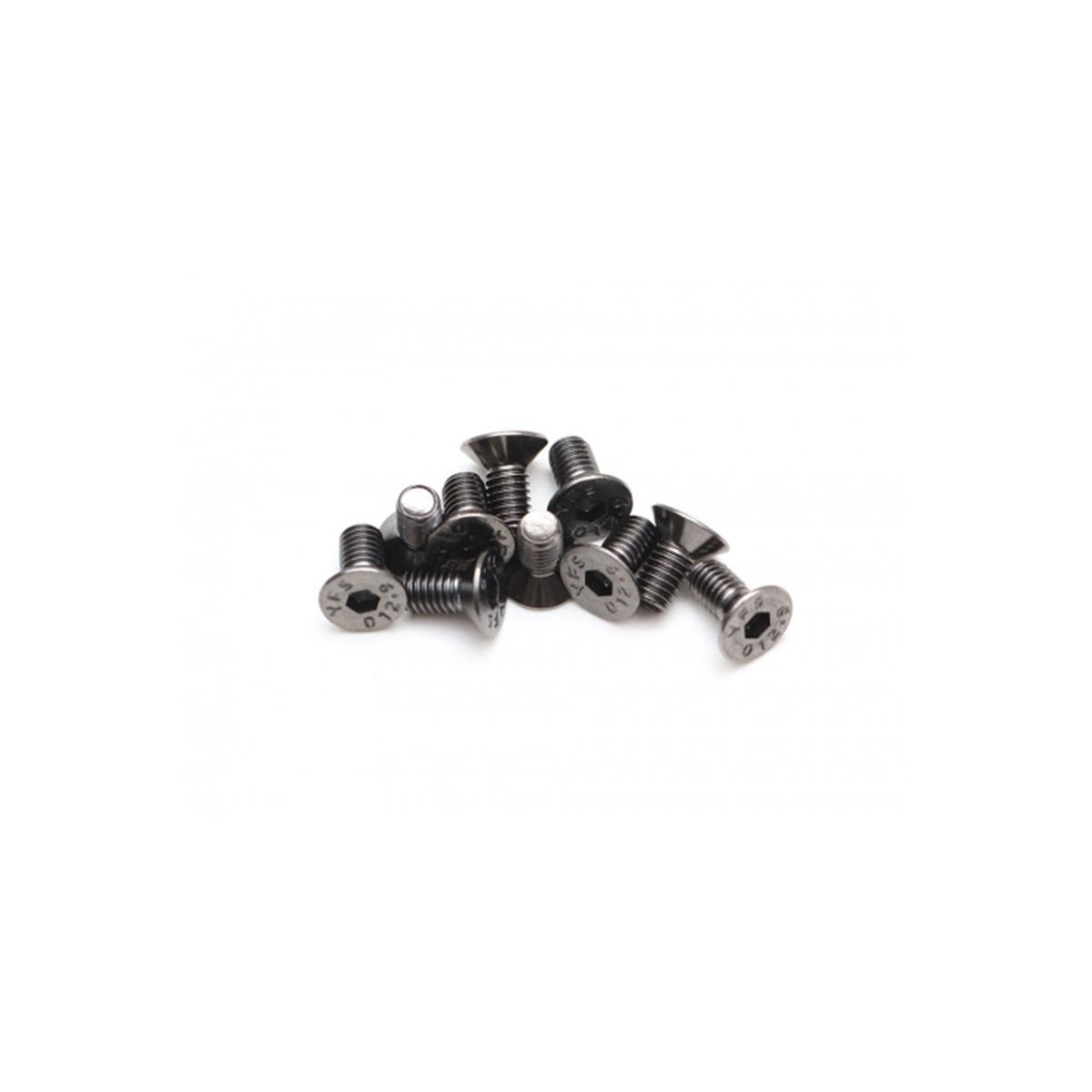 Boom Racing M3x6mm Counter Sunk Screw 12.9 Grade Nickel...