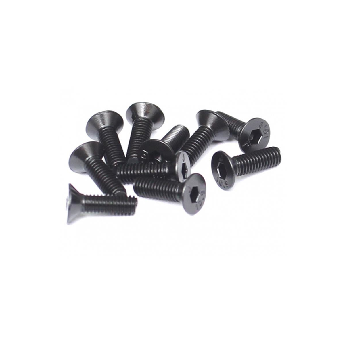 Boom Racing M3x10mm Counter Sunk Screw 12.9 Grade Nickel...