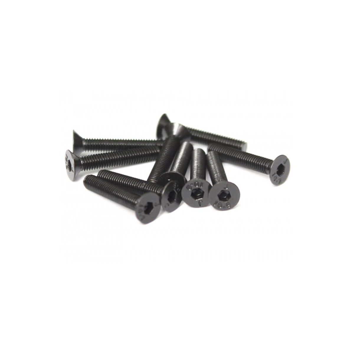 Boom Racing M3x18mm Counter Sunk Screw 12.9 Grade Nickel...