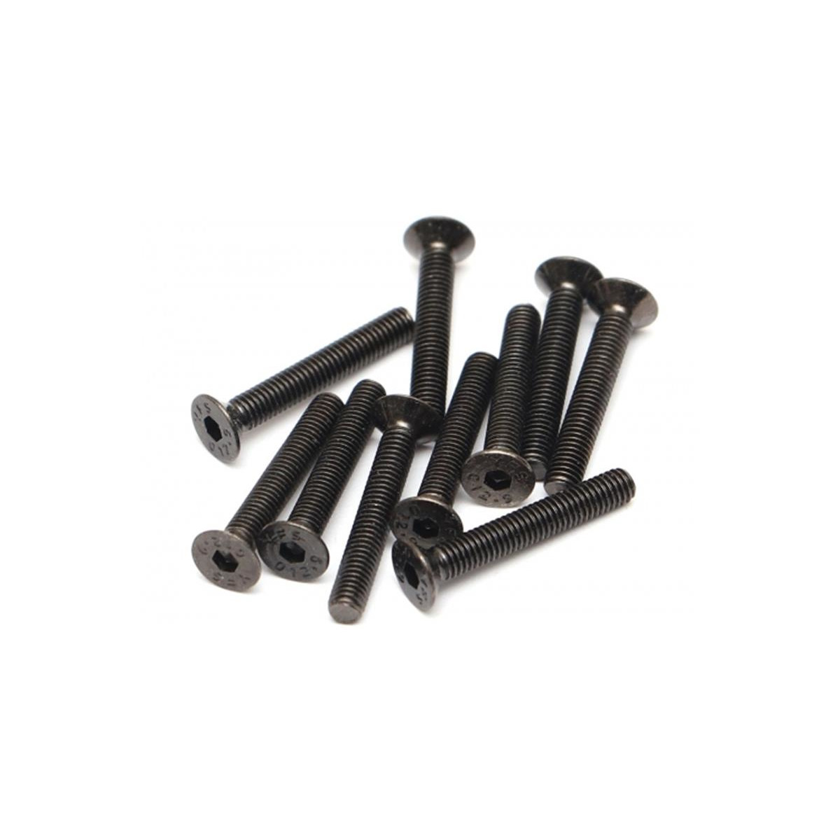 Boom Racing M3x20mm Counter Sunk Screw 12.9 Grade Nickel...