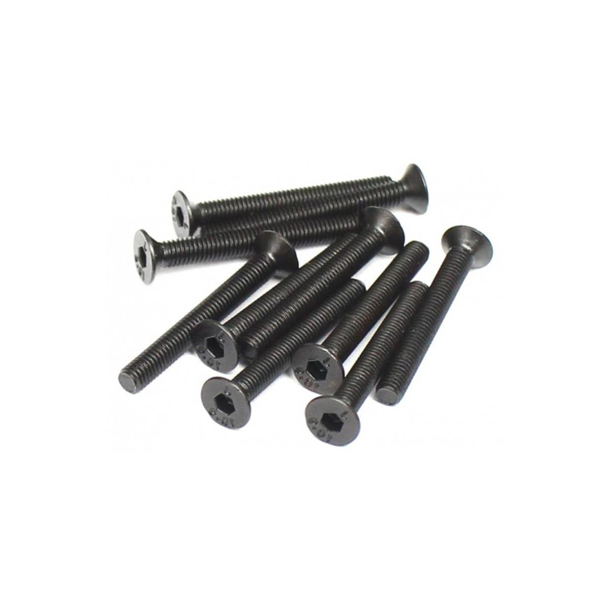 Boom Racing M3x26mm Counter Sunk Screw 12.9 Grade Nickel...