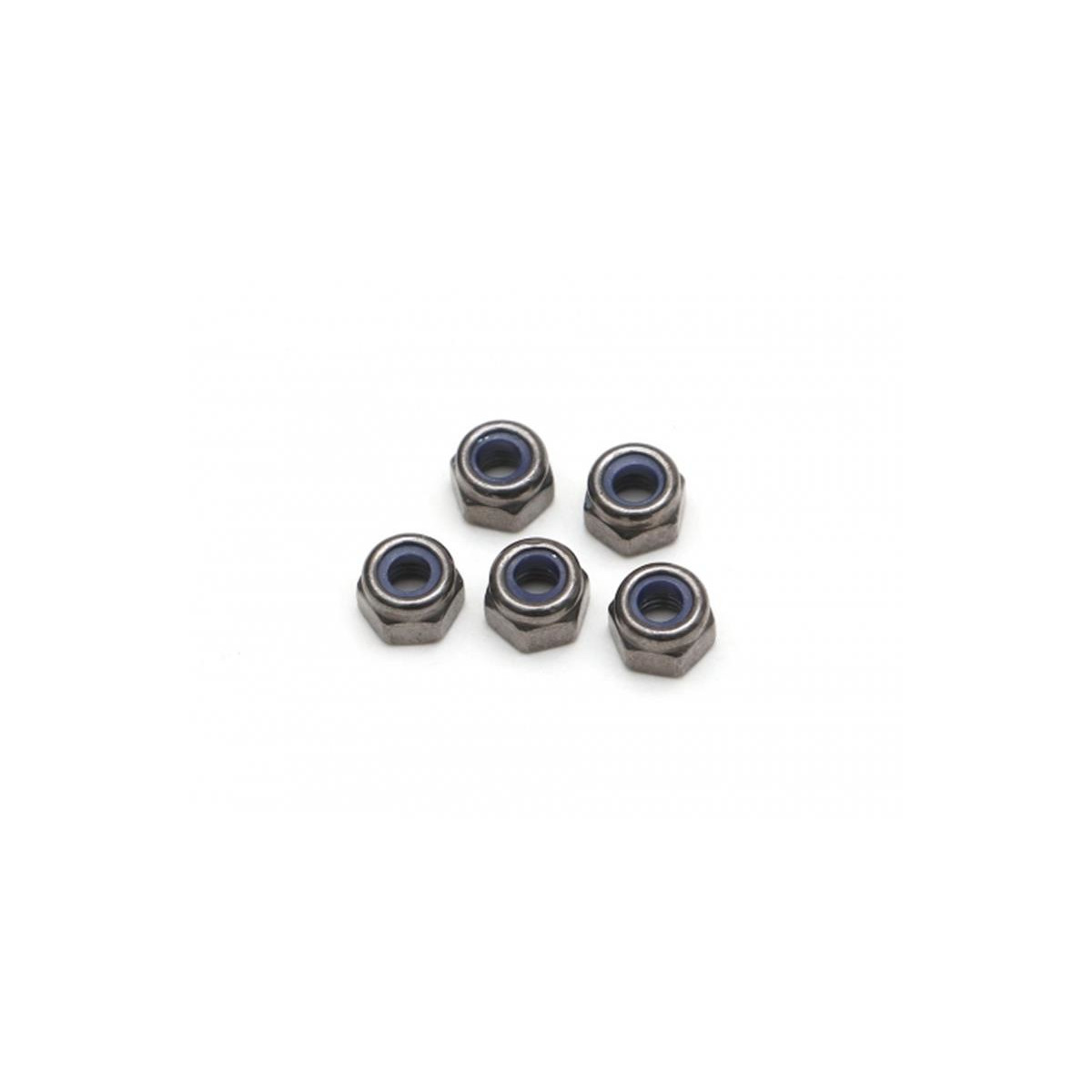 Boom Racing Non-Flanged Lock Nut M4 (5) BRASNUTM4