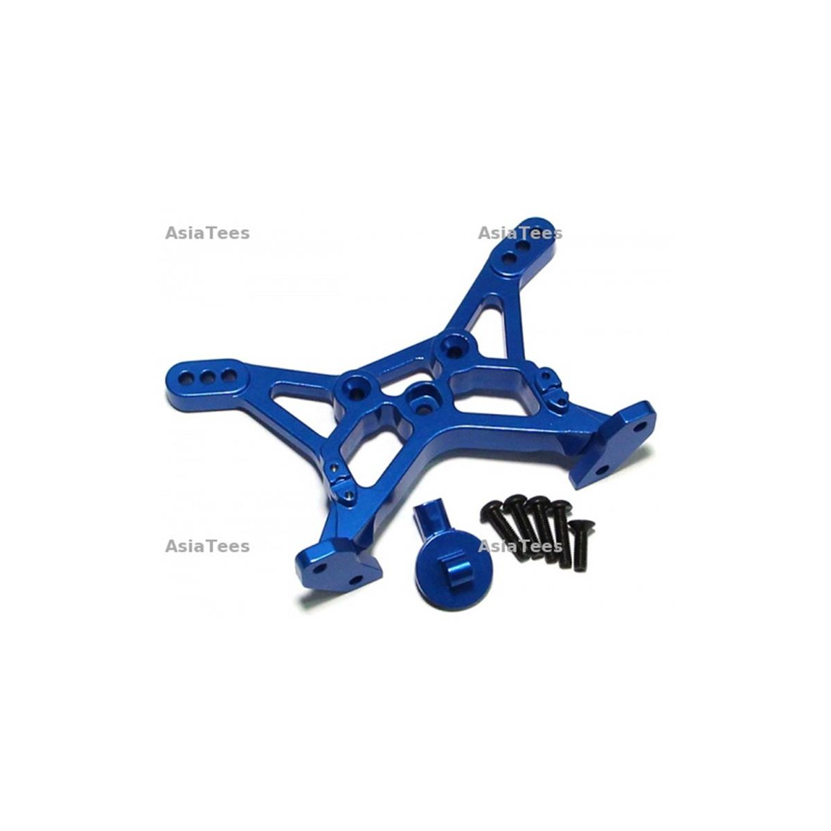 Boom Racing Aluminum Rear Shock Tower Blue for Team...