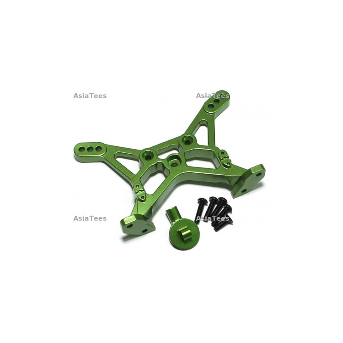 Boom Racing Aluminum Rear Shock Tower Green for Team...