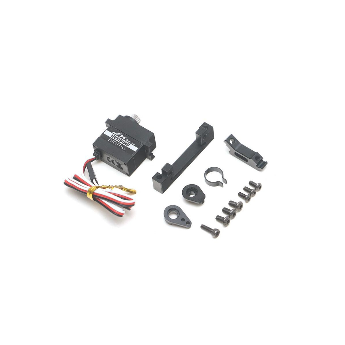 Boom Racing Mini Servo Mount Set for BRX02 w/ Mini Servo...