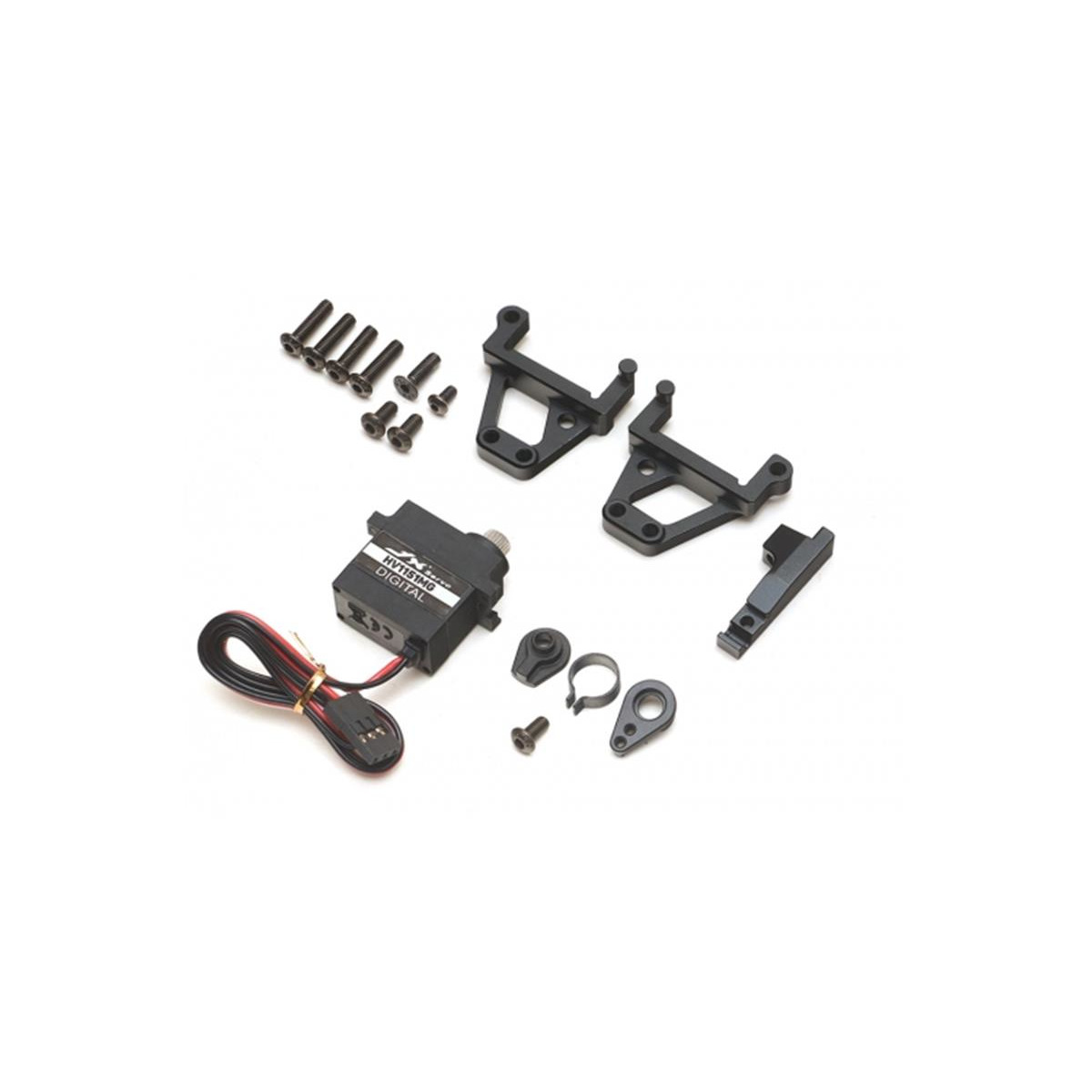 Boom Racing Mini Servo Mount Set for BRX01 w/ Mini Servo...