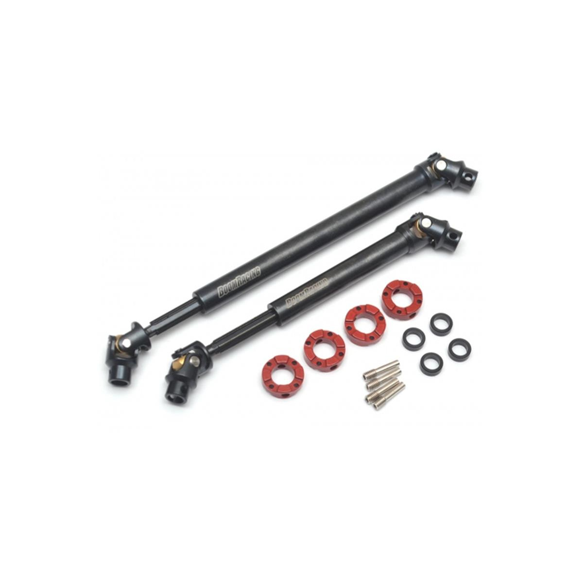 Boom Racing Voodoo Steel Center Drive Shafts Front...