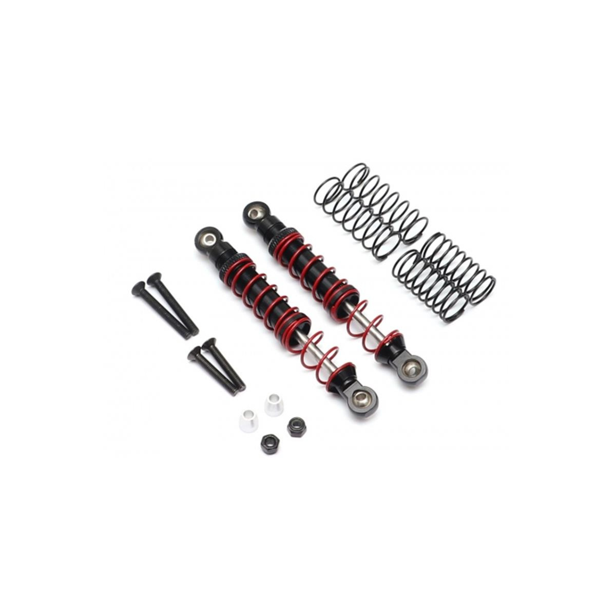 Boom Racing Front Aluminum Double Spring Shocks 80mm w/...